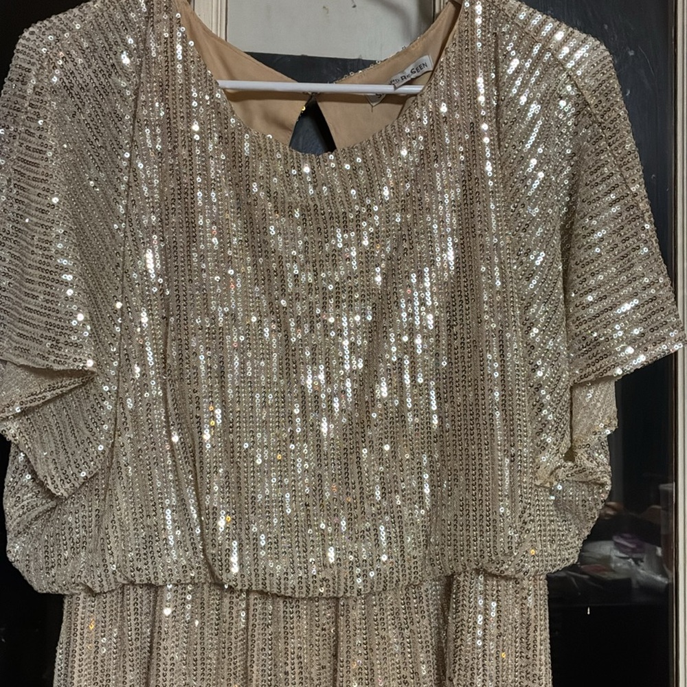 Elegant Sequin Gown - Picture 5 of 10